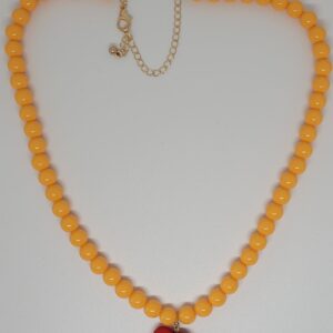 Ketting hartje oranje